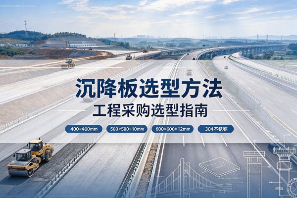 石台沉降板选择方法