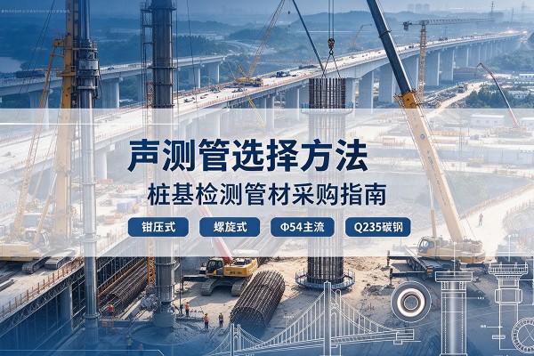 石台声测管选型标准