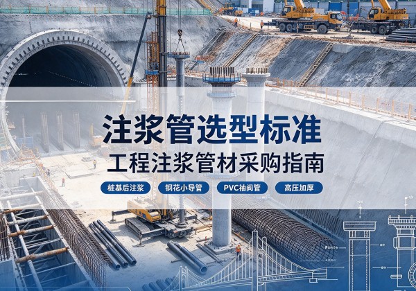 石台注浆管选型标准